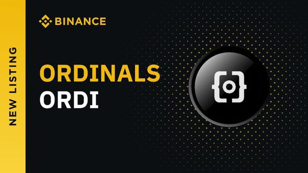 ORDI memecoin listázás - Binance